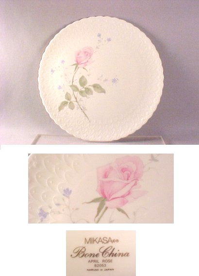 Mikasa bone china Cake plate and matching server